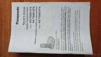 Bezdrátový telefon se záznamníkem Panasonic KX-TG8021FX - 5