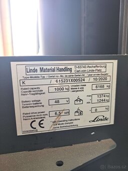 moderní elektrický systémový zakladač/retrak Linde, řada K, - 5