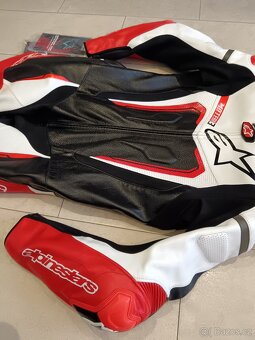 Alpinestars Motegi V3-Pánská kožená moto kombinéza, jednodíl - 5