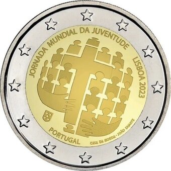 2 Euro Portugalsko pamětní mince 2019 - 2025 - vyberte si - 5