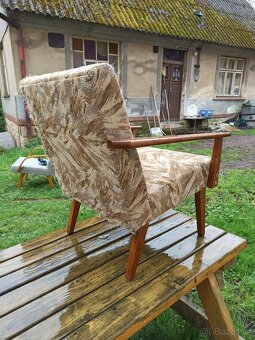 Křeslo, cca 70. léta, retro, vintage - 5