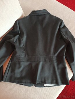 Krásné dámské černé sako v.44 - 5
