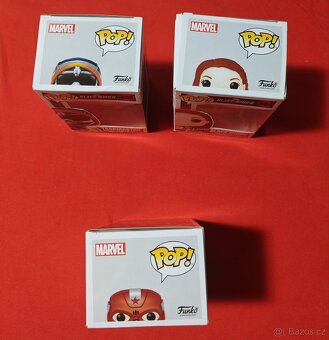 Funko pop figurky - black widow, red guardian a taskmaster - 5