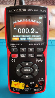 Osciloskop/multimetr ZOYI ZT-702S 5MHz 48MS/s 2in1 - 5