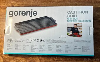 Litinová grilovací deska GPCI240R Gorenje - 5