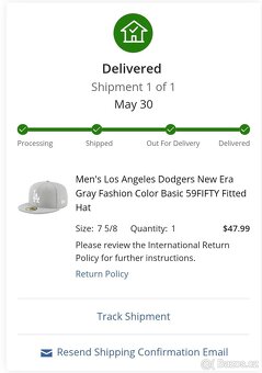 Men's Los Angeles Dodgers New Era Gray Fashion Color Basic - 5