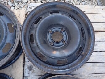 15" sada plechových disků na Peugeot,Citroen 4x108 - 5