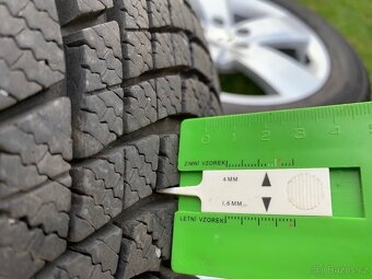 kompletní sada ALU ORIGINALNÍCH KOL Škoda vč. zimních pneu - 5