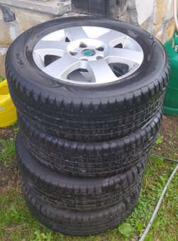 Sada letních kol škoda originál disky - 5