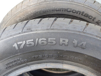 2 ks letních pneu Continental 175/65 R14 - 5