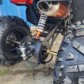 ČTYŘKOLKA HUMMER 250CCM AUTOMAT modrá - 5