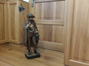 Velká Socha ponocný-- krásný Top kus - 5