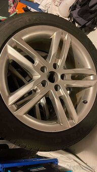Prodám alu sadu 245/45 R18 Audi+zimní Michelin - 5