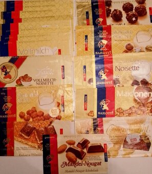 SBĚRATELSKÁ SBÍRKA OBALŮ OD ČOKOLÁDY r. 1966-1975 - 5