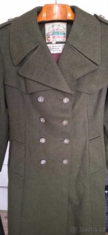 Elegantní dámský vlněný kabát WENGER – 100% vlna, Made in Au - 5