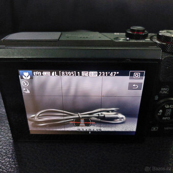 Fotoaparát Canon PowerShot G7 X Mark II, kabel, pěkný stav - 5