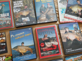 Rybolov, rybářství, 20x DVD lov kaprů, sumců.... - 5