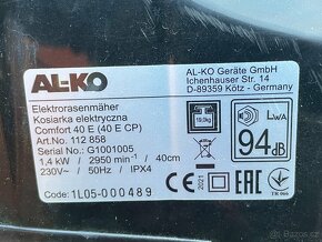 Elektrická sekačka AL-KO Comfort 40 E - 5