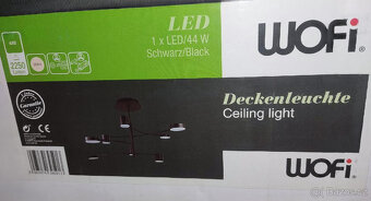 LED lustr na tyči WARIS zn. Wofi S černý - 5