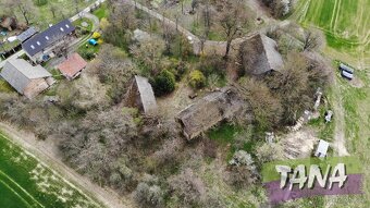 Na prodej zemědělská usedlost, 5490 m2 - Kobyly - Havlovice - 5