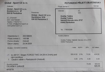 Stojánek "dvojnožka". - 5