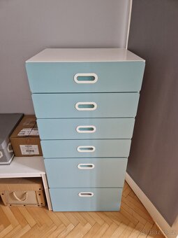Postel se stolem + komoda - 5