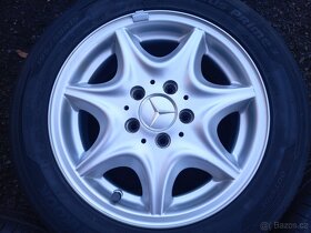 Sada Orig ALU kol Mercedes 195/55R15 letní - 5