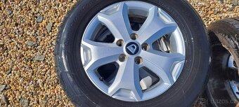 Originál alu Dacia Duster s letním pneu - 5