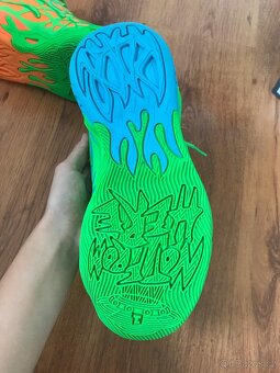 Basketbalove boty - Puma MB.04 Fluro - vel.38 - 5