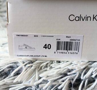 Calvin Klein Classic Cupsole Lowlaceup LTH WN - 5