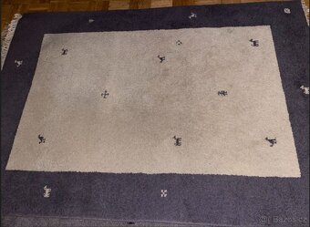 INDO GABBEH ručně vázaný koberec IKEA, 100% vlna,140x200cm - 5