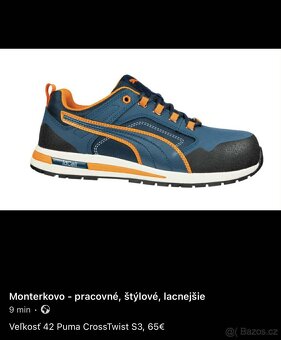 Pracovní boty, velikost 42, MIX - 5