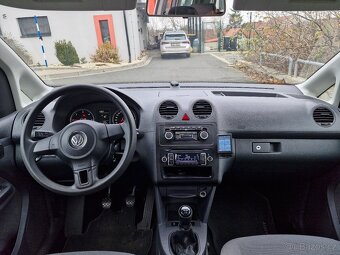 VW Caddy TDI, digi klima, 1. majitel, CZ, PDC, HF - 5