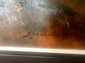 Obraz 'Chatrč v buši' - Jan Hladký 1997 - 5