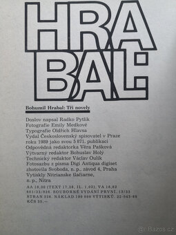Bohumil Hrabal 3x - 5