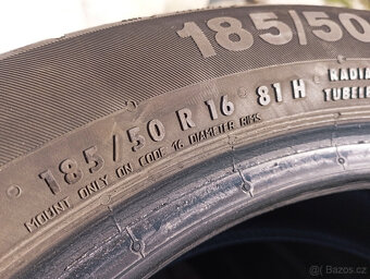 185/50/16 Continental letní pneu 2ks - 5