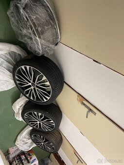 Originál Alu 5x112 Audi A6 Competition 255/35 R20 - 5