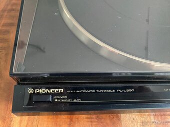 PIONEER PL-L550 Tangencial gramofon /Japan 1989/ TOP STAV - 5