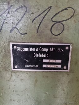 Soustruh GILDEMEISTER AS67 - 5
