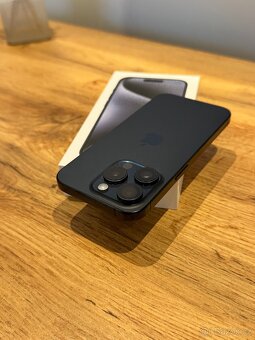 iPhone 15 Pro 128 GB Blue Titan V TOP stavu 87% - 5