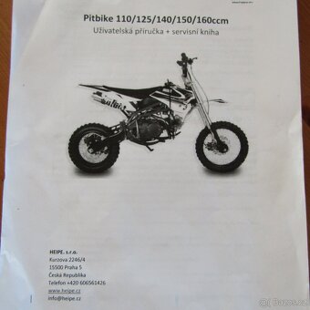 Pitbike Dorado DT140 17"/14" - 5
