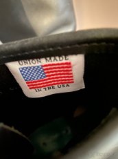 Motorkářské kožené boty, velikost 7,5 - 5