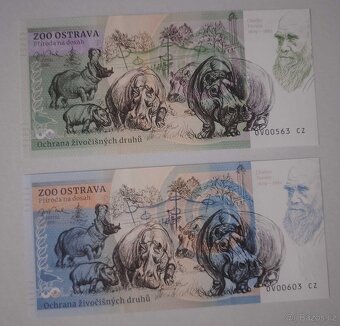 ZOOlar - pamätná suvenírová bankovka SK-CZ-PL ZOO - 5