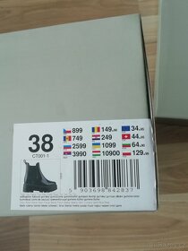 Nové lakované boty (typ holinky) - 5