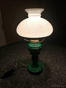 Elektrická lampička z malachitu - 5