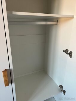 Šatní skříň do dětského pokoje scandi - Mobelix Milan - 5