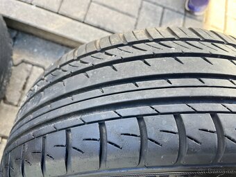 4x alu disky 4x100 R17, letní pneu 80% - 5