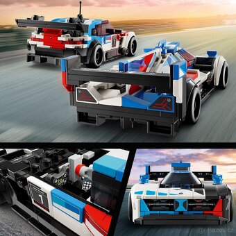LEGO Speed Champions 76922 Závodní auta BMW M4 GT3 a BMW M H - 5