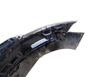Přední nárazník stříbrná metalíza LY7W Audi A8 4E D3 2005 - 5