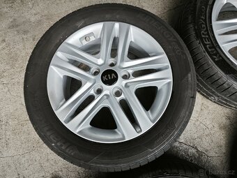 Alu Kia 5/114.3 R16 + 205/55 R16 letní Hankook - 5